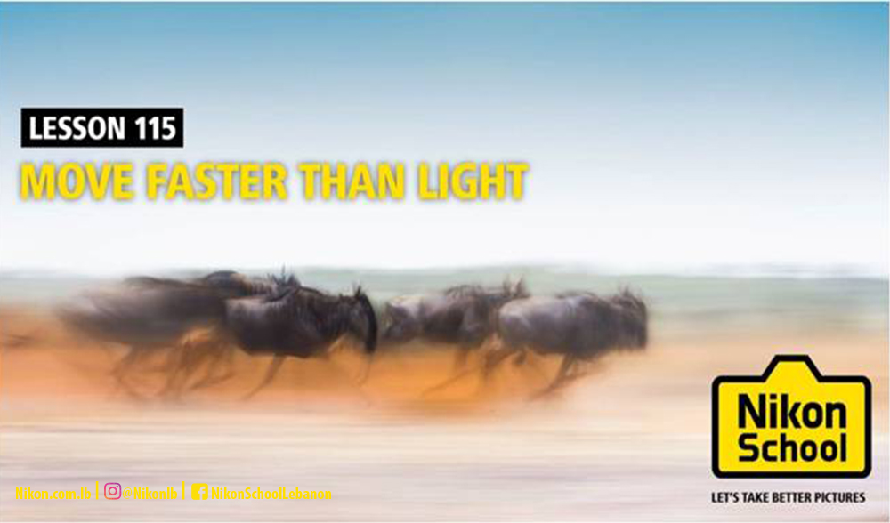 Move Faster Than Light #LetsTakeBetterPictures